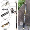 Дорожная удочка из углеродного волокна 99% форель карп портативная телескопическая удочка 2.1M2.4M2.7M3.0M3.6M