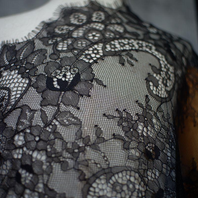 3 метра кружевная бейка для ресниц, ширина 35 см, высококачественное кружево для ресниц, юбка «сделай сам», удлиняющая одежда, швейная ткань, кружевная ткань