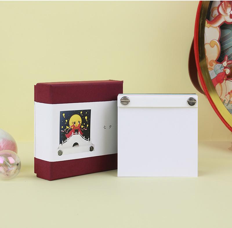 Valentine's Day 3D Notepad Discover New Products Promotional Craft Gift 3D Memo Pad Holiday Party Decoration Wedding Guest Gifts