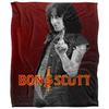 Bon Scott Silky Logo Supersoft Blanket
