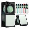 Прозрачный цветной чехол из ТПУ для Samsung Galaxy Z Flip 6 5 4 3 5G Защитный чехол Coque Capa Shell Fundas