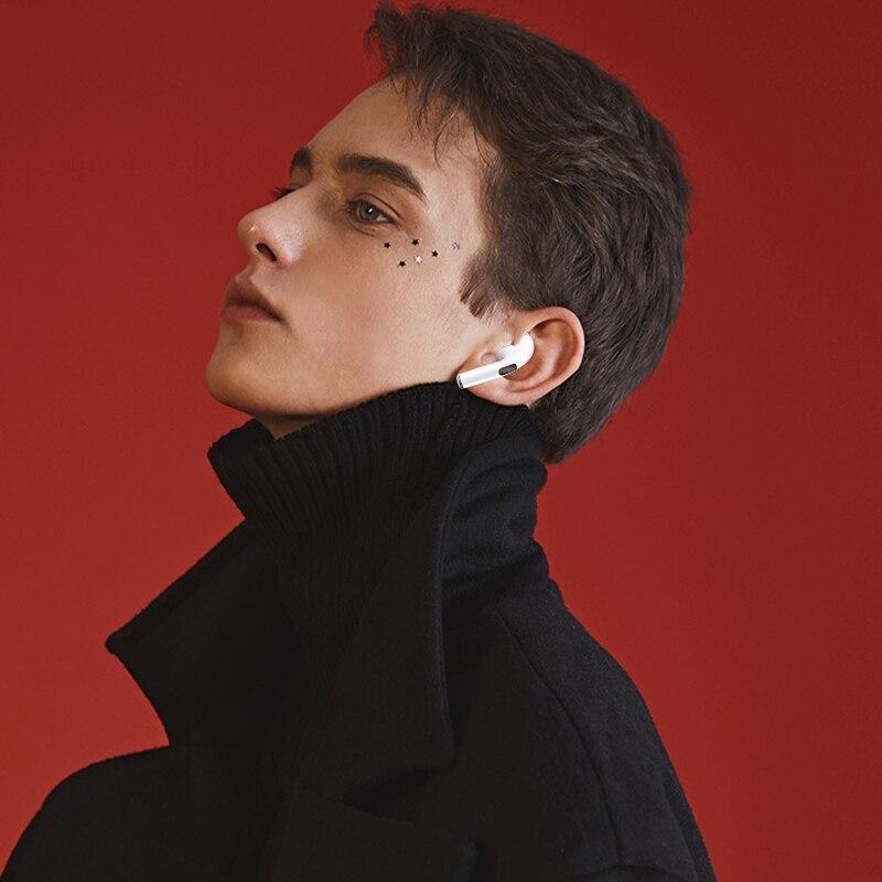 TWS Wireless Earphone 6D Sound Noise Cancelling HIFI Earphone Bluetooth 5.0 Mini Earbuds Headphones Pro3 Touch Control