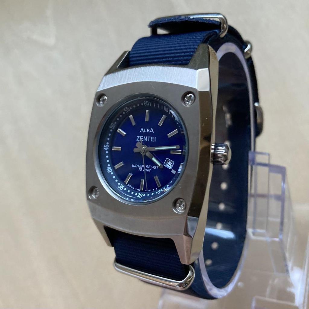 [Б/У] Часы ALBA ZENTEI V782-0810, Винтажные, Редкие