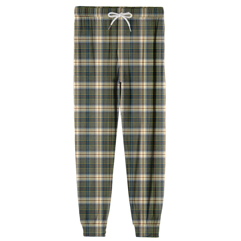 Men's Drawstring Pocket Cuffed Casual Pants Home Sleep Pants