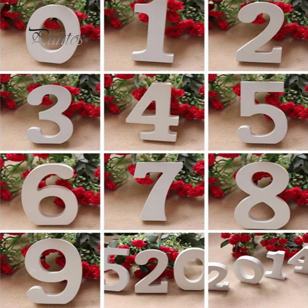 Деревянные номерки для декора