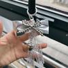 Балетный бант брелок подвеска-сердечко брелок ювелирное украшение для девушки женщины подарок украшение для сумки ювелирные аксессуары