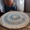 Romantic Bohemian Placemats Round Coaster Cotton Pad Heat Insulation Mat  Wedding Table Decor