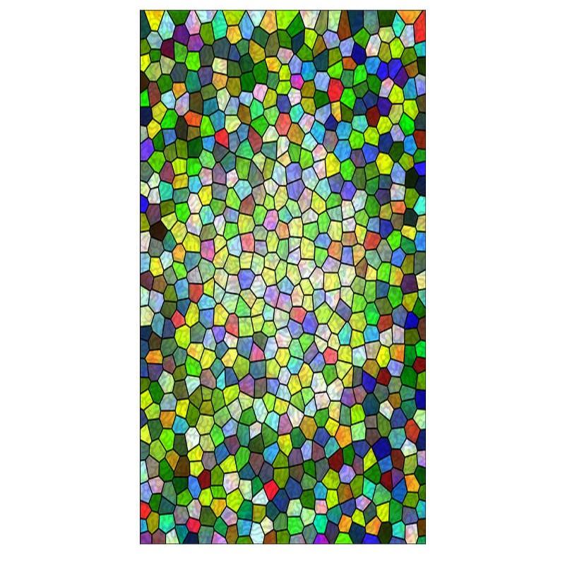 Витражная пленка для окон, непрозрачная матовая защита конфиденциальности, многоразовое съемное покрытие для церковного окна для домашнего декора