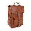 Мужской рюкзак из натуральной кожи, сумка для ноутбука, портфель, винтажный