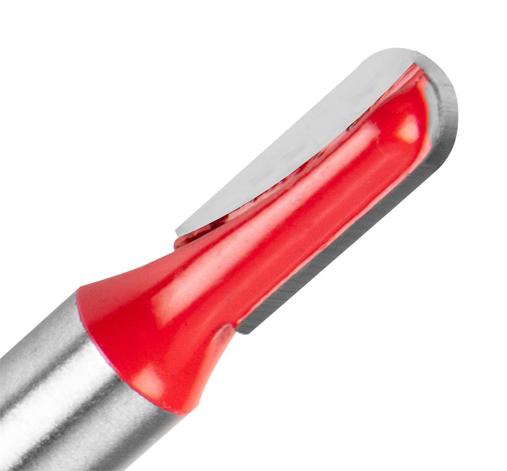 Long U-slot cutter, HM, 6.35 x 15.5 mm, 8 mm shank