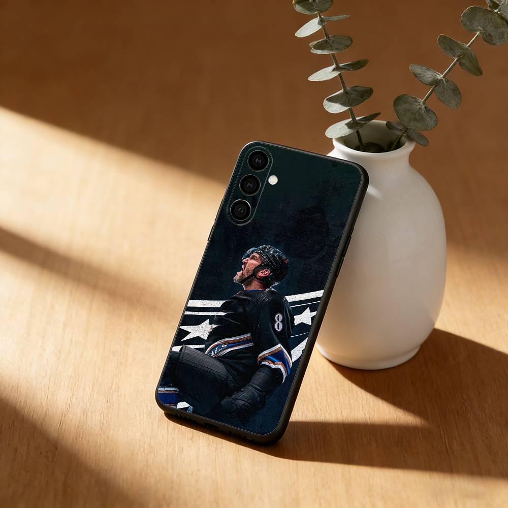 ice hockey A-Alex Ovechkin 8 Phone Case For Samsung GalaxyA13,21s,22,31,32,52,53,71,72,73,Soft Black Cover