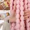 Cuff Plush Strip Fluffy Trim 1M Artificial Fur Stripe Decoration  Children's Clothing Placket