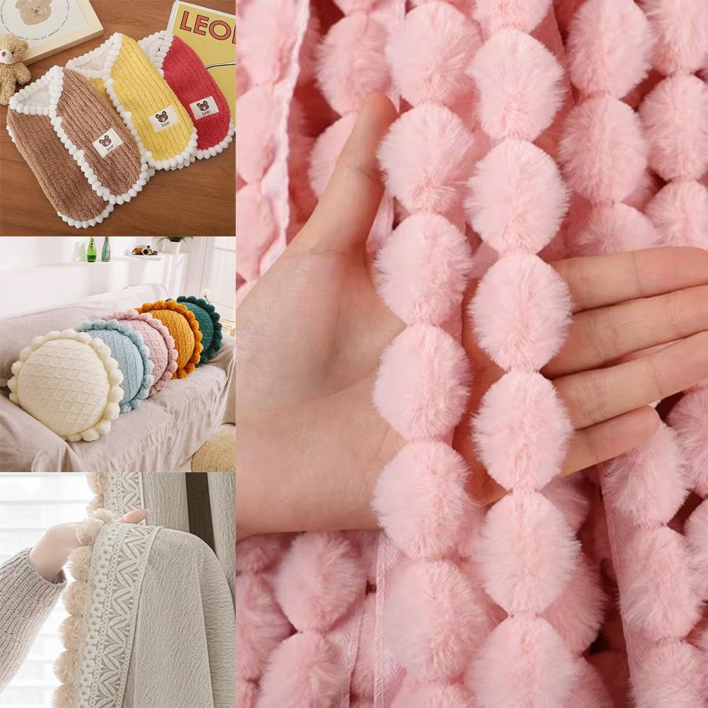 Cuff Plush Strip Fluffy Trim 1M Artificial Fur Stripe Decoration Children's Clothing Placket