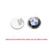 10PCS 11/14MM Auto Key Remote Fob 3D Aluminum Decals for Bmw M E46 E90 E60 F10 F30 E39 F20 E92 G30 F15 E70 Car Key Shell Sticker