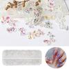 Nail Art Aurora Ribbon Parts 36p Set Jelly Glass Stone
