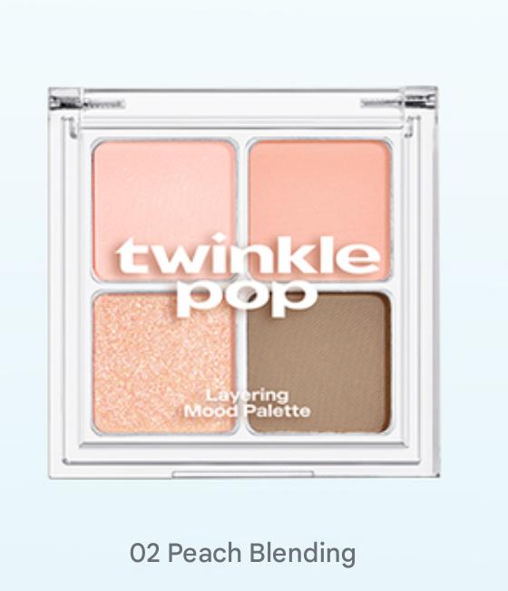 Clio Палитра теней для век Twinkle Pop от Clio Layering Mood