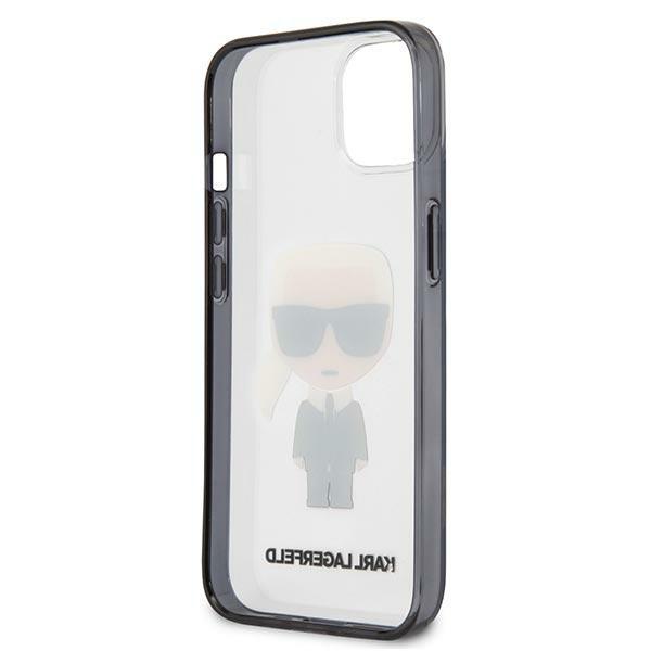 Etui do iPhone 13 mini Karl Lagerfeld Ikonik Przezroczyste