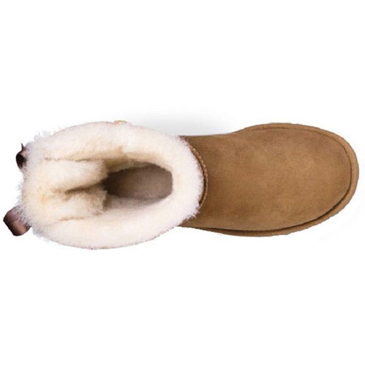 UGG Ботинки Bailey Button 2 Коричневые Женские Кроссовки Коричневые 1016225-CHE
