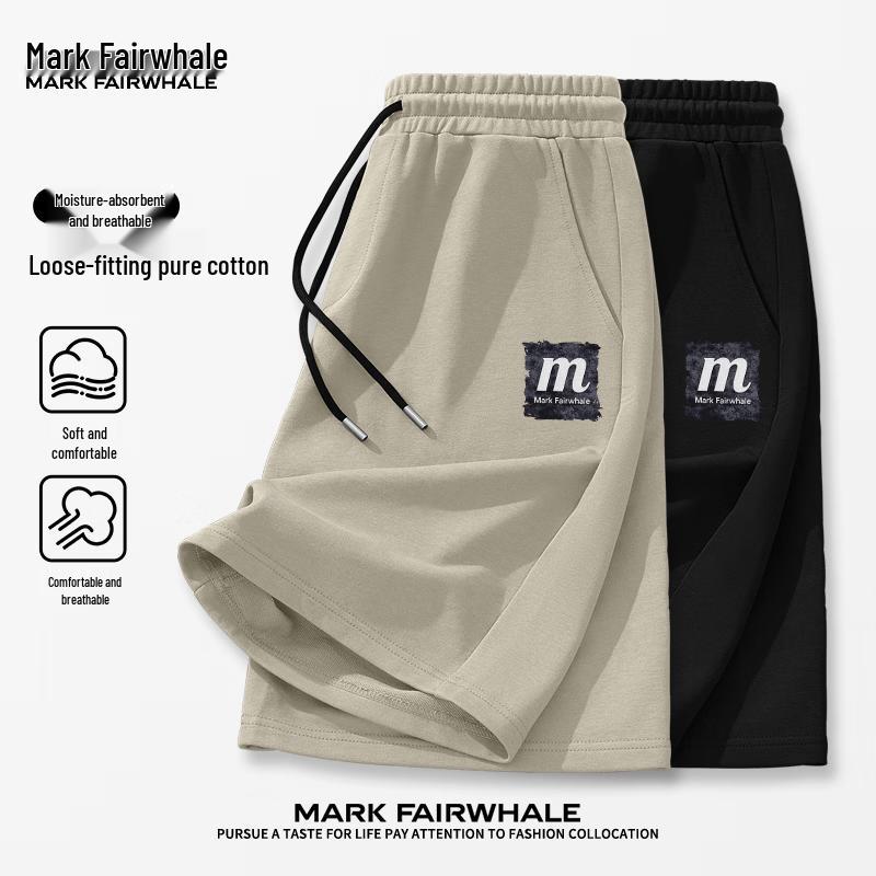 Mark Fairwhale Мужские повседневные хлопковые шорты с влагоотводящими свойствами