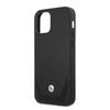 Etui do iPhone 12 Pro Max BMW Hardcase Skórzane Czarny