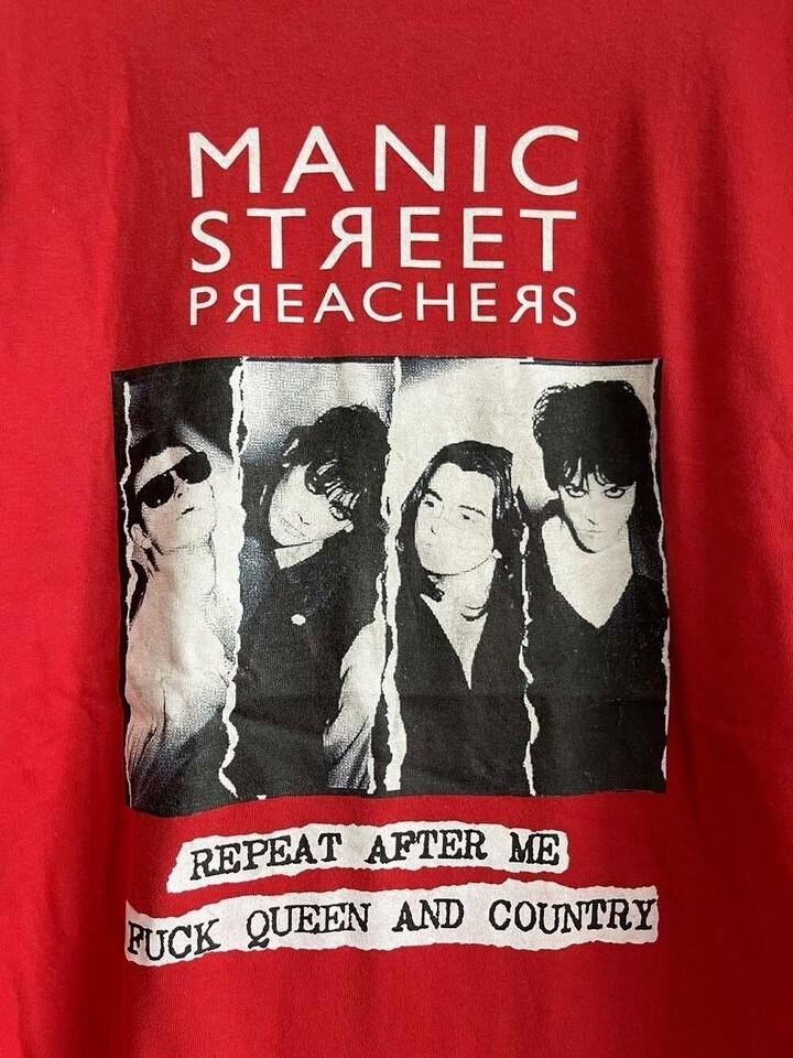 Manic Street Preachers Band Red Shirt Gift For Fan TT1687 Unisex T-Shirt