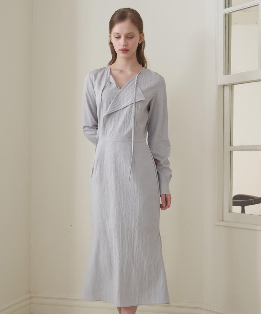Платье-обертка Peullobeu Draping Dress Вер.2_L/Gr