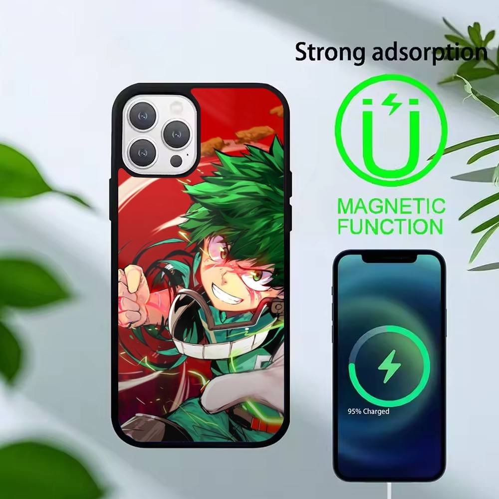 Чехол для телефона Katsuki Bakugo R-Hero Academia Для iPhone 14,16,15,13,17,12,Plus,Pro,Max Магнитный Для Magsafe Матовый Чехол