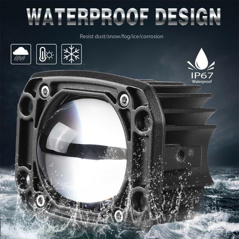 Металл 3 дюйма привел автомобиль рабочих светов противоударную высокую яркость энергосберегающее хорошее тепловыделение