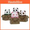 Animal Panda Pvc Figurine Set With Cardboard Box Style For Kids And Collectors