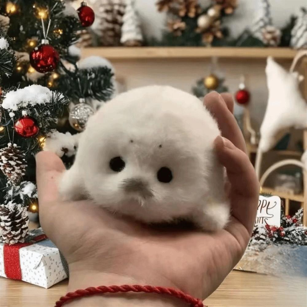 2 шт. Имитация тюленя Кукла-тюлень Мягкий материал Подвеска-тюлень Мультяшная подвеска для сумки Подарок