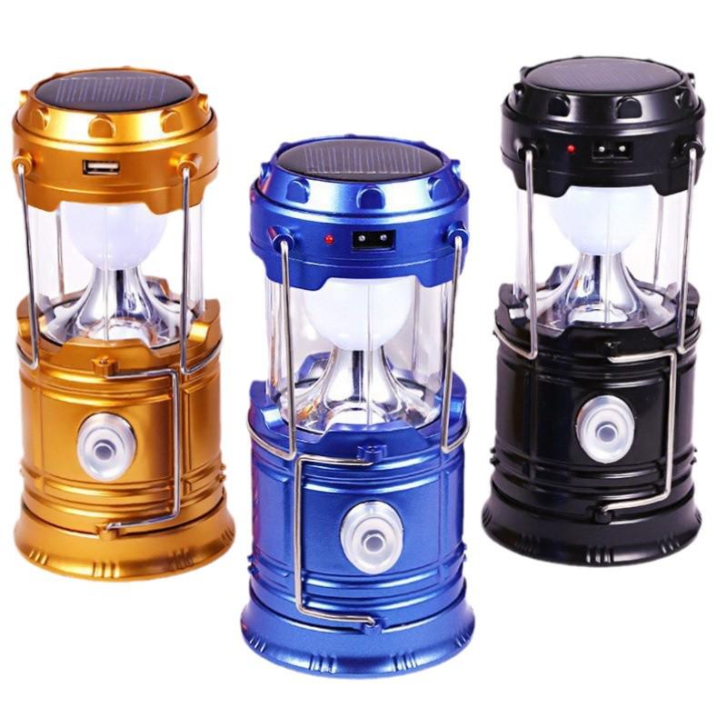 Outdoor Horse Lantern 5800T: Solar Charging LED Portable Camping Lantern