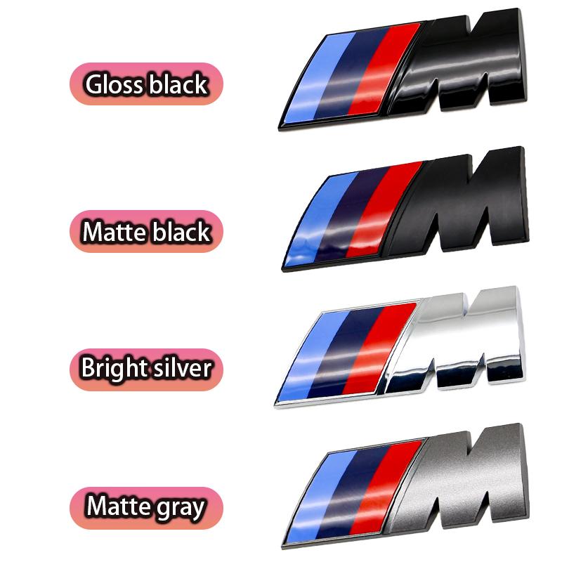 2PCS is applicable to BMW abs badge M-mark automobile fender rear badge is applicable to BMW 1 3 5 7 series accessories..