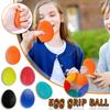 High-bounce Egg-type Grip Ball Hand Training Ball Silicone Jelly Feel Massage Ball Grip Trainer