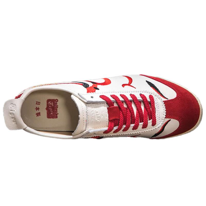 Onitsuka Tiger Mexico 66 Kabuki Nippon Made 'White Red' Sneakers TH6A4L-0123