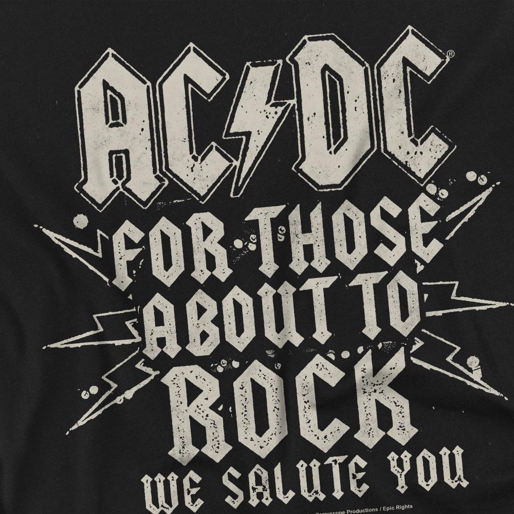 AC/DC Mens Salute T-Shirt