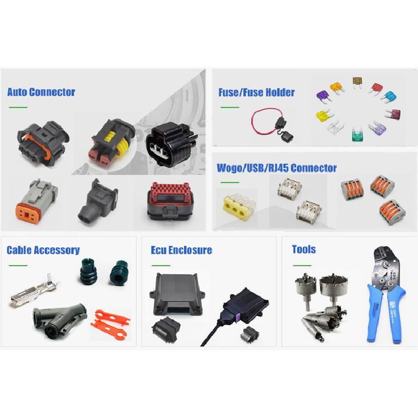 5 комплектов 2-контактный 6098-0137 Sumitomo 2-контактный папа/мама Автомобильный электрический штекер Автомобильный разъем Для Nissan Разъемы 4