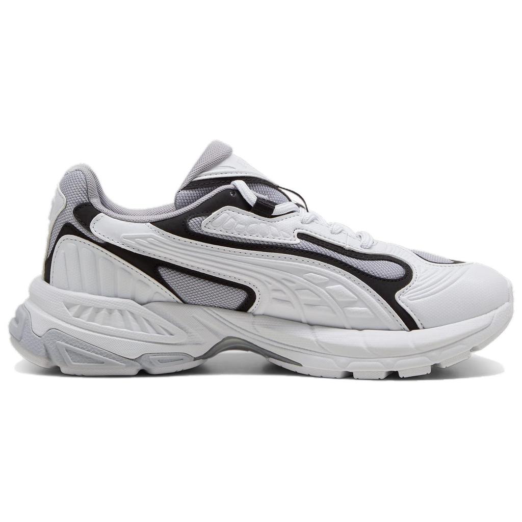Puma Velophasis 002 Comfortable Stylish Non-Slip Durable Low-Top Running Shoes Unisex Sneaker White Black 395359-01