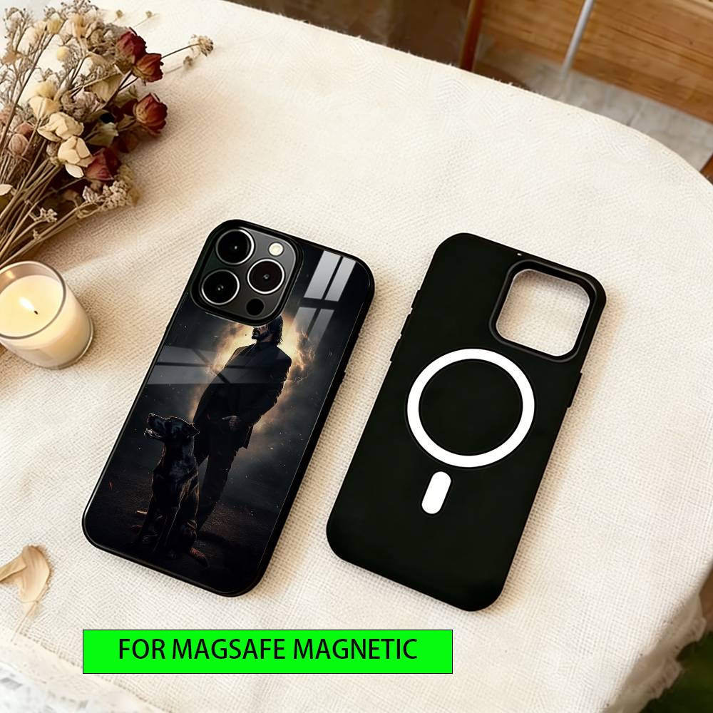 John Wick Phone Case For iPhone17,16,15,14,13,12,11 Plus,Pro Magnetic For Magsafe Wireless Charging