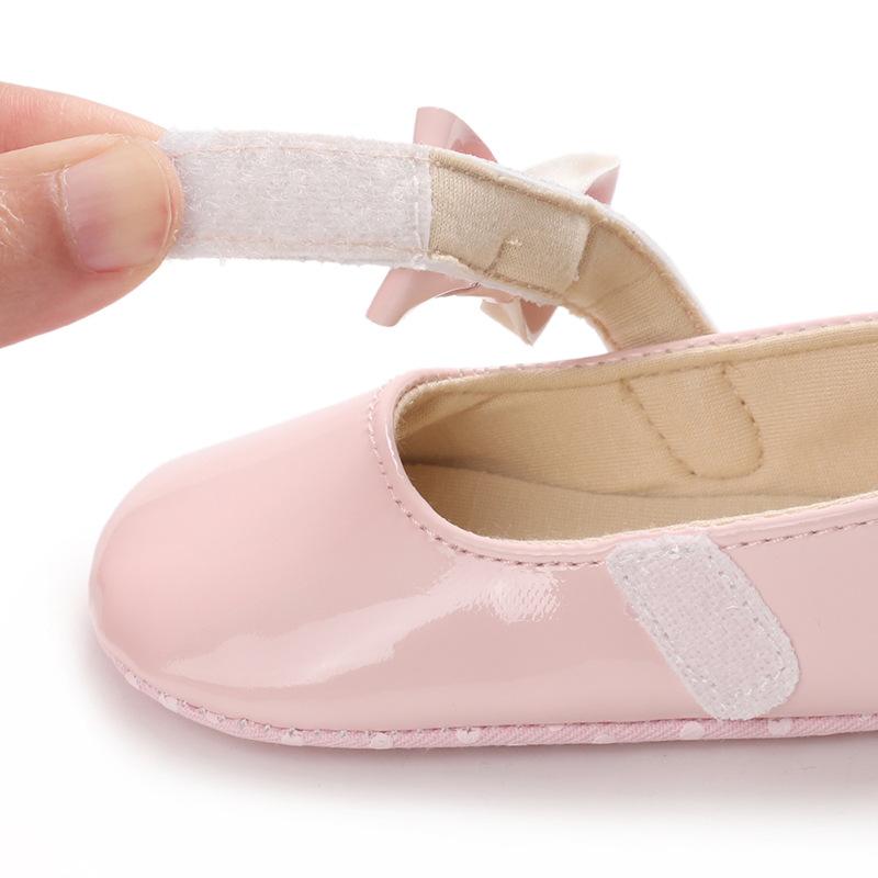 Весенне-осенняя обувь для малышей 0–1 года, дышащая детская обувь с мягкой подошвой, универсальная обувь принцессы