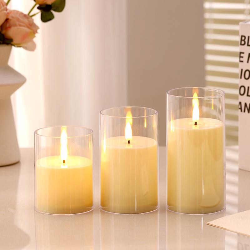 Светодиодный беспламенный комплект качелей со свечами — креативное украшение дня рождения и свадьбы