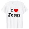 Print T-shirts Women Men T Shirt Christ Casual Short Sleeve O Neck Tees Harajuku Funny Tops Oversized Black Clothes