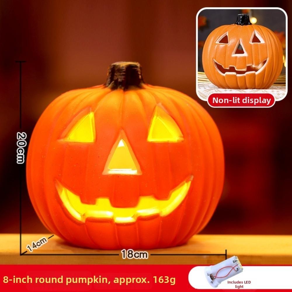Hallow Decorative Lights Pumpkin Lights Face Design Funny Shape Halloween Decorations Lantern Lights Easter Celebration