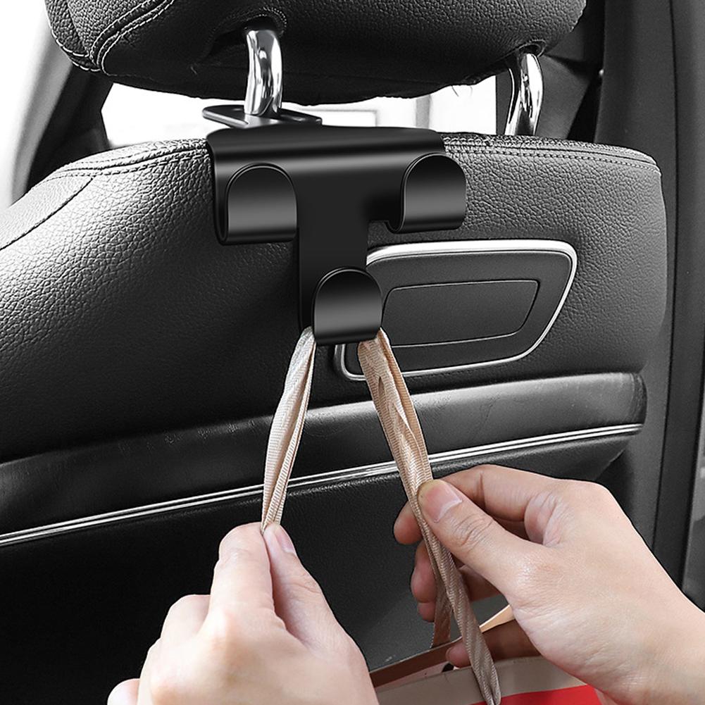 Автомобильное сиденье спинка двойной крючок для головы многофункциональная вешалка для телефона подголовник подвесная сумка для хранения вешалка аксессуары для салона автомобиля