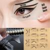 2/10Pcs Pro Eyeliner Stencils Winged Models Template Cards Makeup Shaping Tools