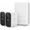 EUFY - 2 Surveillance Cameras + 1 Base - EufyCam2C