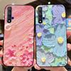 For Huawei Nova 5T Case YAL-L21 YAL-L61 Fashion Luxury Soft TPU Silicone Phone Coque Bumper For Huawei nova 5T Fundas Cover