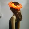 Garlands Light Up Headband Christmas Party Decoration Glowing LED Wreath Halloween Crown Flower