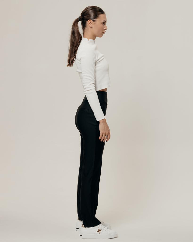 Брюки с высокой посадкой Galife 6934 38 черные