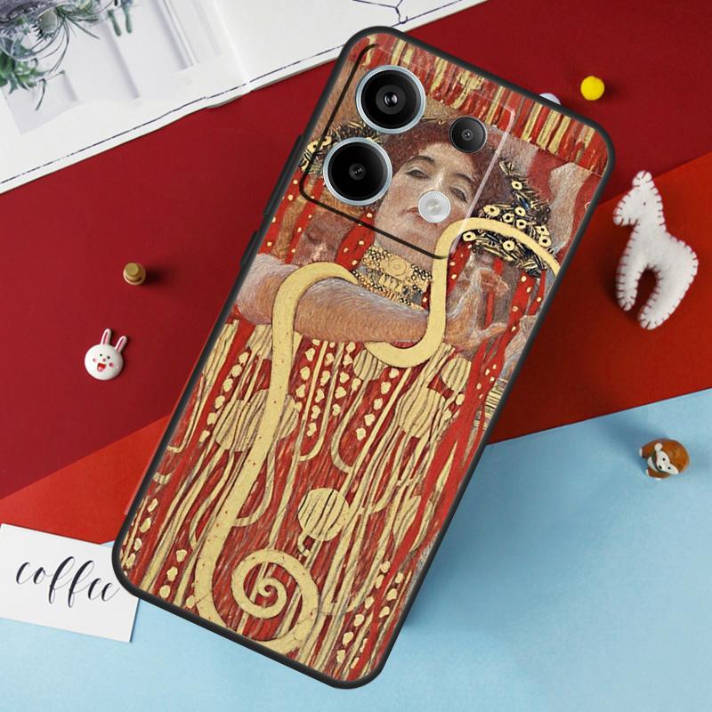 Чехол с изображением картины Густава Климта для Xiaomi Redmi Note 13 12 11 8 9 10 Pro Note 12S 11S 10S Redmi 12 10C 12C 13C
