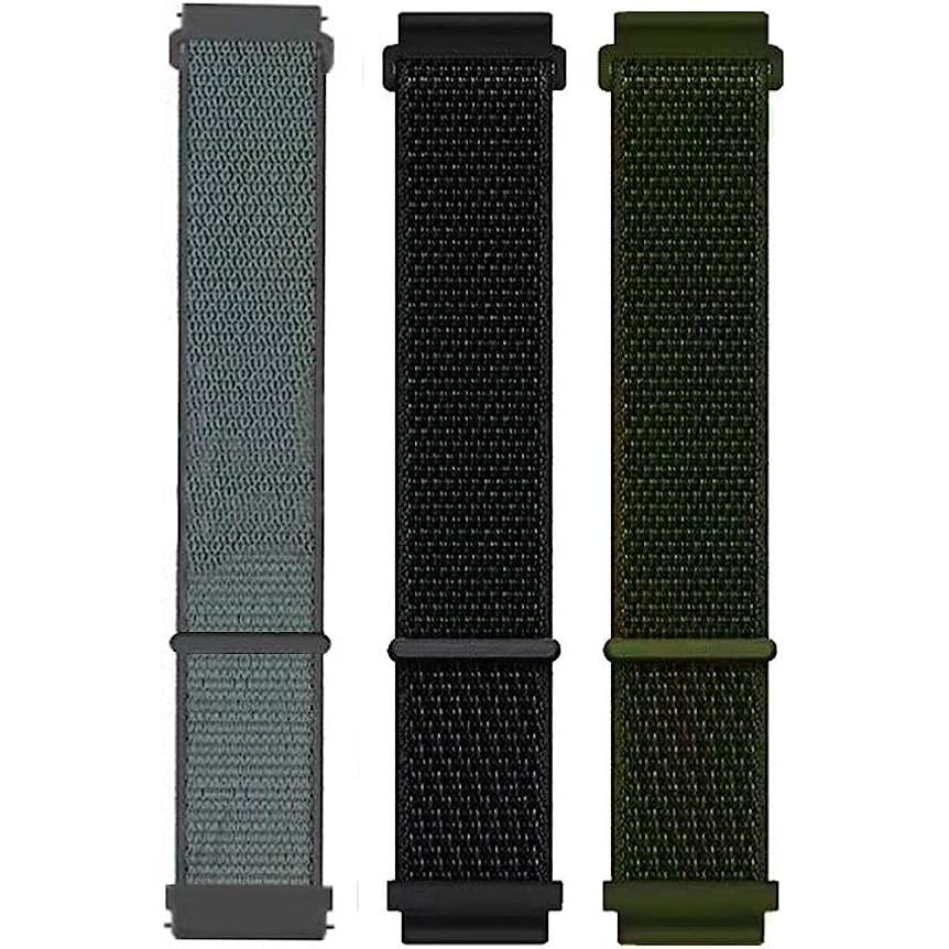 20/22mm Nylon Loop for Amazfit GTS4/2/3/3pro/2e/GTS2 Mini/GTR 4 42/47mm/GTR 2e/stratos Bracelet for Amazfit Bip/U/S/lite